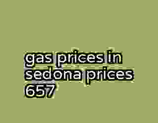 gas prices in sedona prices 657
