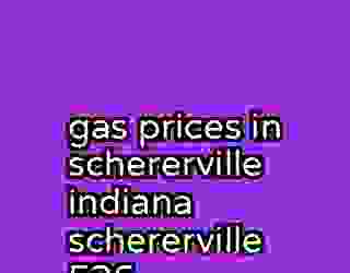 gas prices in schererville indiana schererville 526