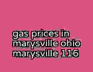 gas prices in marysville ohio marysville 116