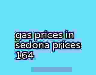 gas prices in sedona prices 164