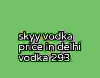 skyy vodka price in delhi vodka 293