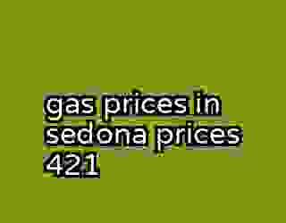 gas prices in sedona prices 421