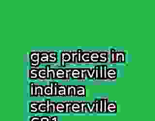 gas prices in schererville indiana schererville 681