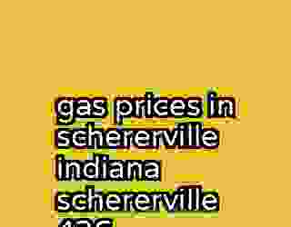 gas prices in schererville indiana schererville 436