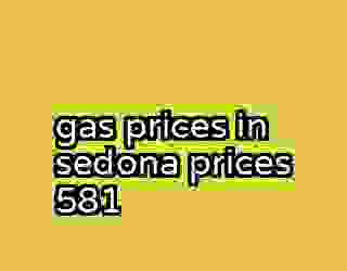 gas prices in sedona prices 581