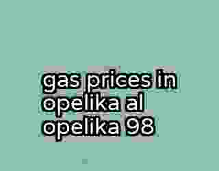 gas prices in opelika al opelika 98