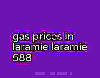 gas prices in laramie laramie 588