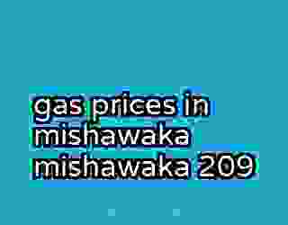 gas prices in mishawaka mishawaka 209