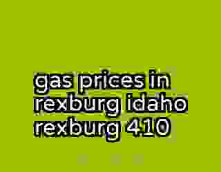 gas prices in rexburg idaho rexburg 410