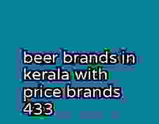beer brands in kerala with price brands 433
