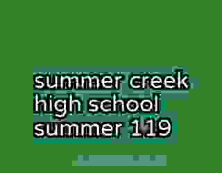 summer creek high school summer 119