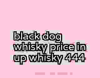 black dog whisky price in up whisky 444