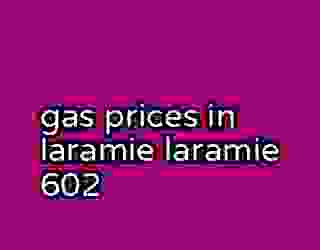 gas prices in laramie laramie 602