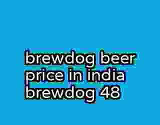 brewdog beer price in india brewdog 48