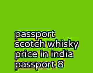 passport scotch whisky price in india passport 8