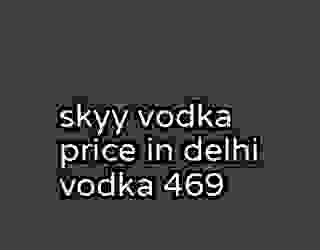 skyy vodka price in delhi vodka 469