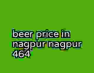 beer price in nagpur nagpur 464