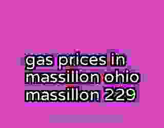 gas prices in massillon ohio massillon 229